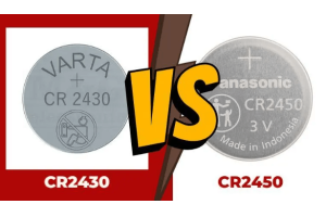 CR2430 vs CR2450 Baterie: dimensiune, caracteristici ale bateriei, aplicații