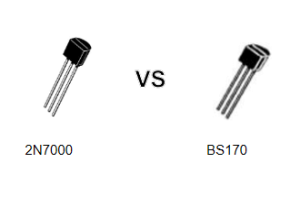 2n7000 vs BS170: Compararea a două populare MOSFET-uri N-Channel