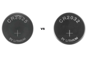 CR2025 Vs.Baterie CR2032