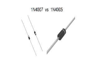 1N4005 vs 1N4007: o comparație a diodelor