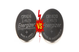 Compararea bateriilor cu celule de monedă: CR1616 versus CR1620