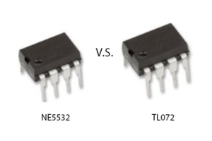 NE5532 și TL072: Ce diferențiază aceste op-amperi?