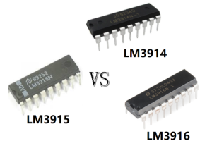 M3914 vs. LM3915 vs. LM3916: Diferențe cheie explicate