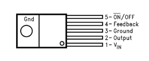 LM2575 Pin Configuration