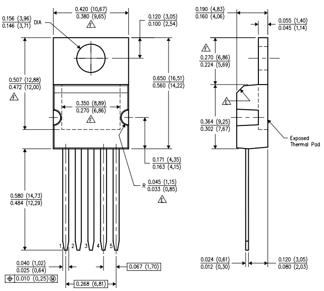 LM2577 Package